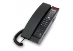 Alcatel Lucent - VTech A2211 Matte-Black Contemporary Analog Corded Petite Phone, 1 Line, 10 Speed Dial Keys - 3JE40009AA